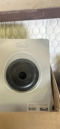 Roof pipe flashing — material unverified