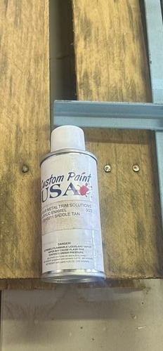 Saddle Tan metal roof paint