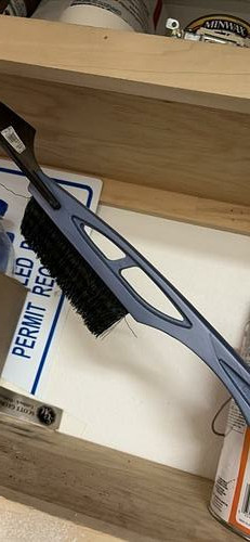 Vehicle Ice Scraper and Brush