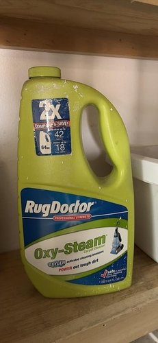 Rug Doctor Cleaner — Partially Filled