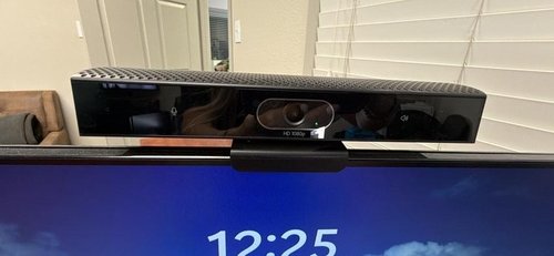 Webcam and speaker unit