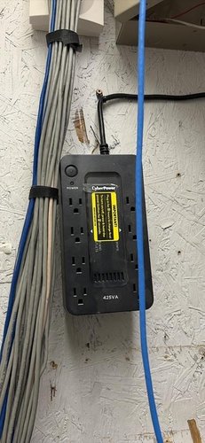 UPS power pack — rating to verify