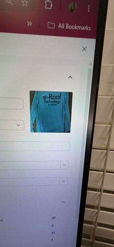 Roofer Work Shirt with Printed Company Logo — S
