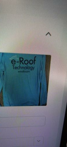 Roofer Work Shirt with Printed Company Logo — L