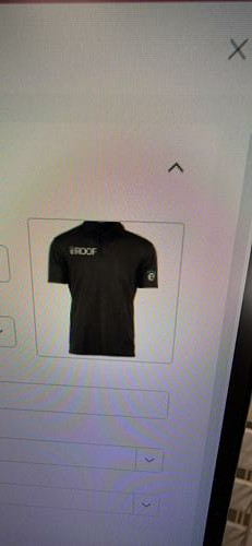 Sales Shirt with Printed Company Logo — M
