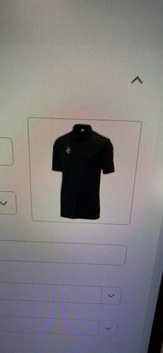 Sales Shirt with Printed Company Logo — M
