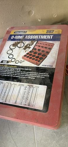 382 piece oring assortment