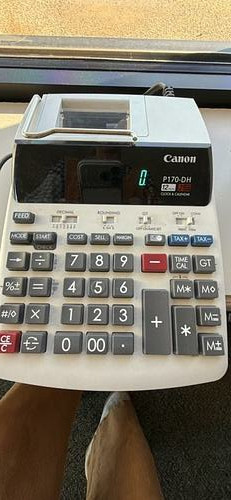 Canon Adding Machine