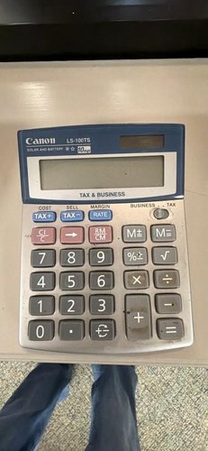 Canon LS-100TS Calculator