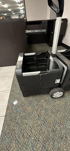Rolling Folding Crate Cart